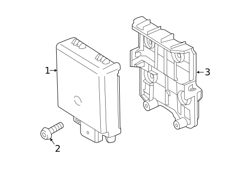 Electrical Components for 2018 Lincoln MKX #3