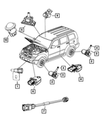 68035023AA - Electrical: Jumper Wiring for Mopar Image
