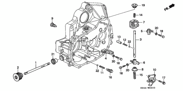 MT Shift Rod - Shift Holder for 2000 Honda Civic #0