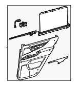 676306A231M6 - : Door Trim Panel for Lexus Image