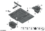 51477372961 - : Mount, Toolbox for BMW Image