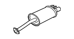 18307TR6A01 - Exhaust: Muffler for Honda Image