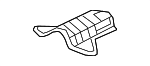 74602TR0A00 - Exhaust: Heat Deflector for Honda Image