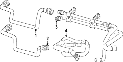 Hoses & Lines for 2024 Porsche Macan #3