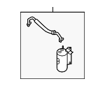 97805GI000 - HVAC: Accumulator for Hyundai Image