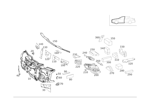 Insulation in Passenger Compartment for 2019 Mercedes-Benz CLA250 #0