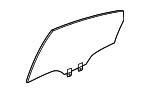 73300T20A02 - Body: Door Glass for Honda Image