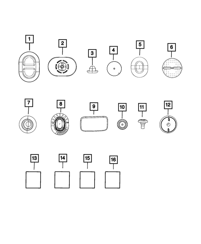 4860222 - Body Sheet Metal Except Doors: Plug for Mopar Image image