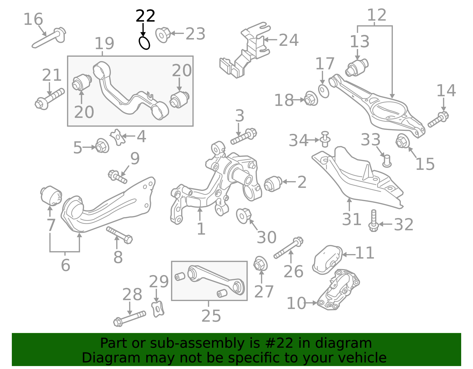 2005-2025 Volkswagen Lower Control Arm Adjust Cam WHT-000-232 | VW ...