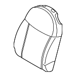 68654979AA - Body: Seat Back Pad for Mopar Image
