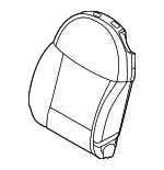 7VN55U00AA - Body: Seat Back Cover for Mopar Image