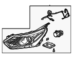 19434551 - : Headlamp Assembly for GM Image