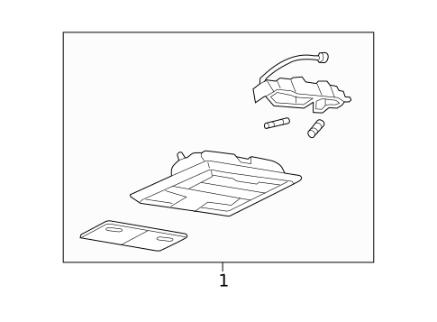 Overhead Console for 2005 Ford Freestyle #0