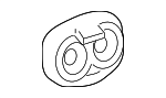 8712828020 - HVAC: Heater Core Grommet for Lexus: GX550, LC500, LC500h, LS500, LS500h, LX600, LX700h, RZ300e, RZ450e, UX200, UX250h, UX300h Image