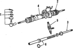 MB912519 - Steering: Outer Tie Rod for Chrysler: Sebring | Dodge: Avenger, Colt, Stealth Image