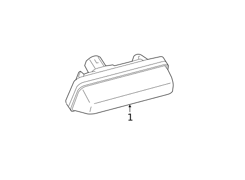 License Lamps for 2017 Lexus ES350 #0