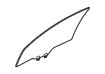 73350T20305 - Body: Door Glass for Honda Image