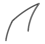 72235T20A01 - Body: Run Channel for Honda Image