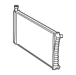 21687 - Belts &amp; Cooling: ACDelcoâ„¢ Radiator for Chevrolet: Express 2500, Express 3500, Express 4500 | GMC: Savana 2500, Savana 3500, Savana 4500 Image