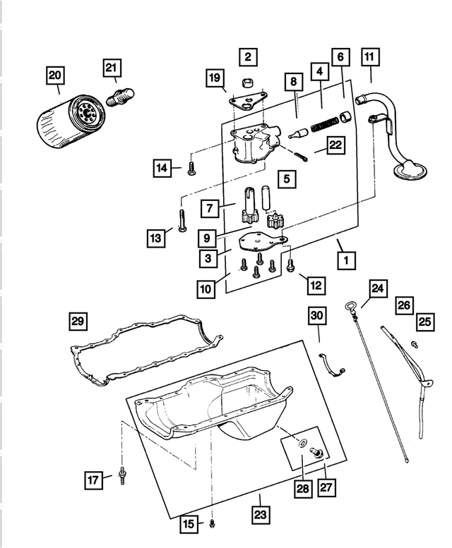 6022235 - Engine 2.5L Four Cylinder: Hex Head Bolt And Washer for Mopar Image
