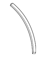 4673932AB - Body: Weatherstrip for Jeep: Compass Image