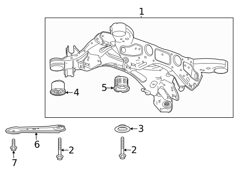 Brackets, Flanges & Hangers for 2026 GMC Acadia #0
