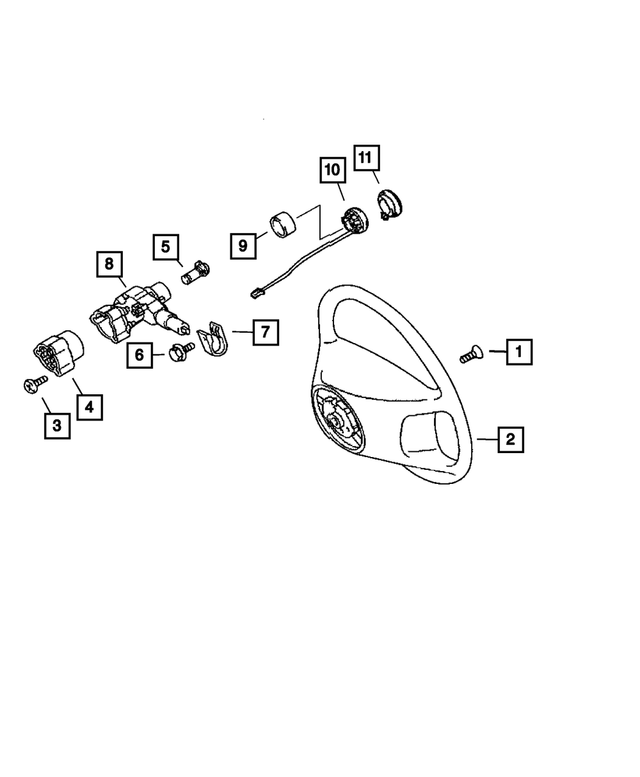 « 5097316AA – Steering : Colonne De Direction Support pour Mopar Image »