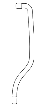9007515079 - Body: Washer Hose for Lexus Image