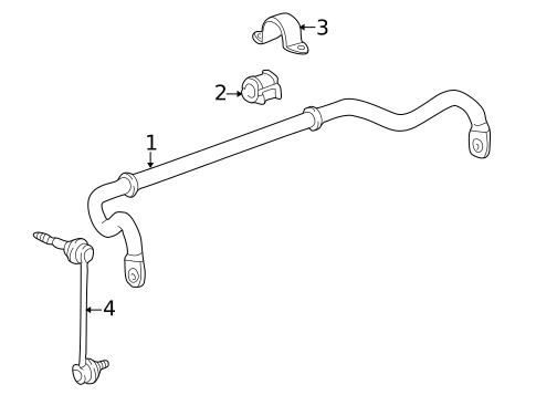 Stabilizer Bar & Components for 1999 Porsche Boxster #0