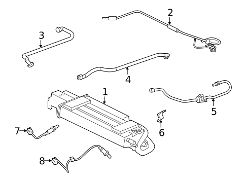 Emission Components for 2010 Jaguar XK #0
