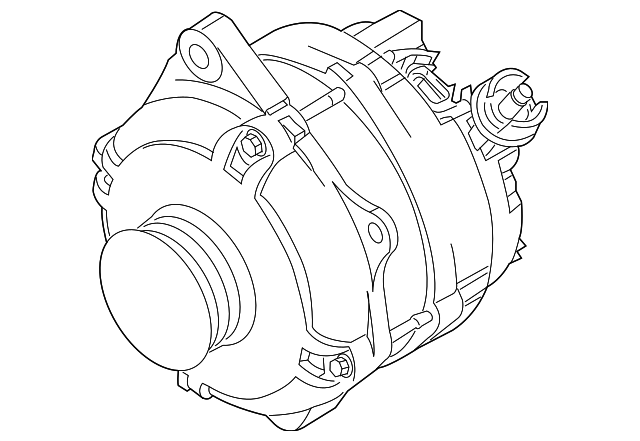 Genuine OEM Ford Part - Motorcraft Alternator GL-8684 | Genuine OEM ...