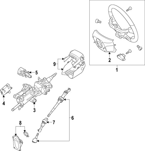 Steering Wheel for 2018 Lexus GS F #0