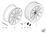 36118036944 - : Wheel, Alloy for BMW Image