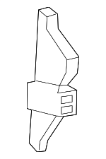 41217187037 - Body: Baffle Plate for BMW: 528i, 528i xDrive, 535d, 535d xDrive, 535i, 535i xDrive, 550i, 550i xDrive, ActiveHybrid 5, M5 Image