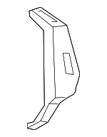 41217187035 - Body: Baffle Plate for BMW: 528i, 528i xDrive, 535d, 535d xDrive, 535i, 535i xDrive, 550i, 550i xDrive, ActiveHybrid 5, M5 Image