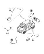 68656289AA - : A/C And Heater Jumper Wiring for Mopar Image