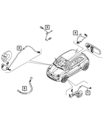 68656289AA - : A/c And Heater Jumper Wiring for Mopar Image