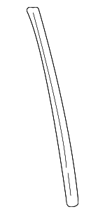 30808093 - Body: Weather-strip On Body Front Seal for Volvo Image