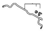54810AA000 - Suspension: Stabilizer Bar for Kia Image