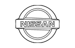90890CN00A - Body: Emblem for Nissan: Juke Image