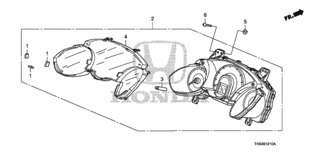 Meter Components (NS) for 2012 Honda Fit #0