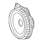 861600WS00 - Body: Front Dr Speaker for Toyota Image
