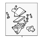 165007S010 - Engine: Air Cleaner Assembly for Nissan: Armada, Pathfinder Armada, TITAN Image