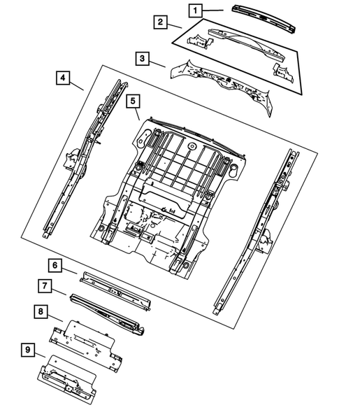 Floor Pans for 2008 Jeep Liberty #1