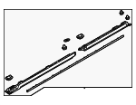 KMV651P40B - Body: Rocker Molding for Mazda Image