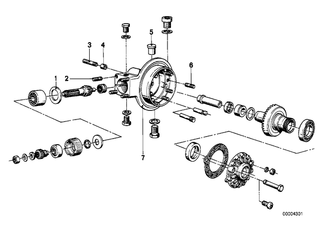 33121230730 - Rear Axle, Rear-Wheel Drive, Suspension: Shim - 2.150Mm for BMW-Motorrad Image