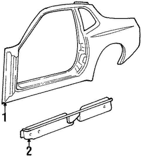 Uniside for 1988 Porsche 944 #0