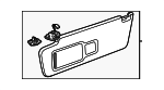 85H857551DLW3 - Body: Sun-visor for Audi Image