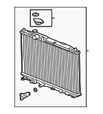 1901066VA01 - : 2023-2025 Honda Civic - Radiator Assembly for Honda: Civic Image