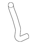 1950264SA00 - Cooling System: Radiator Coolant Hose for Honda: Civic, HR-V Image